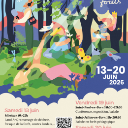 2026 - Affiche Les Nuits des Forêts sur le territoire