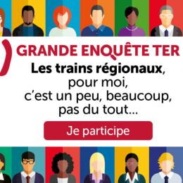 Les trains régionaux, pour moi, c'est un peu, beaucoup, pas du tout...