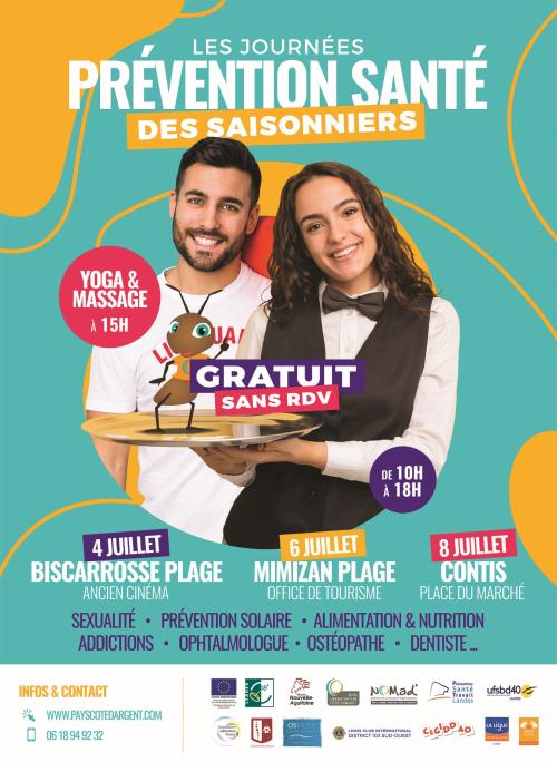 Journées prévention santé des saisonniers