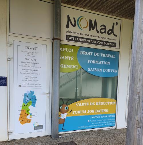 local permanences saison NOMAD Biscarrosse