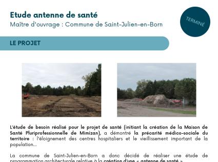Antenne de santé de Saint Julien en Born