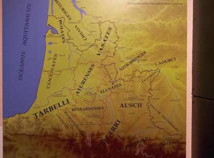 Equipe au musée du lac de sanguinet