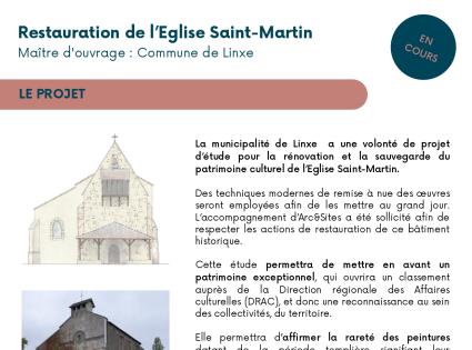 Fiche restauration église saint martin