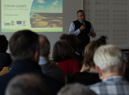 Forum LEADER 2022 - DIscours d'Arnaud GOMEZ, Président du Pays LNCA