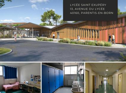 Affiche Pré-réservation chambre internat lycée